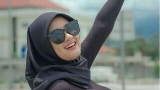 Indonesia Viral Hijab Hitam Cantik Gaya Wot Lanjut Nungin9 Top Global Wiwik